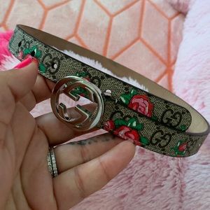 Gucci toddler belt